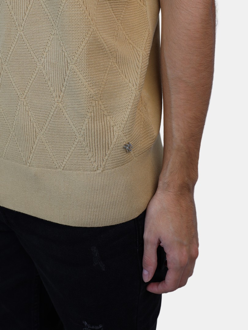 Polo de malha Karl Lagerfeld