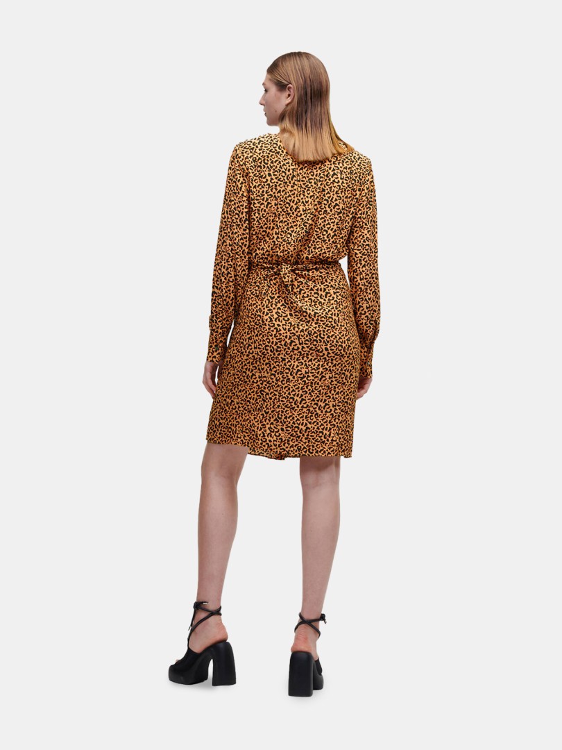 Vestido leopardo Karl Lagerfeld
