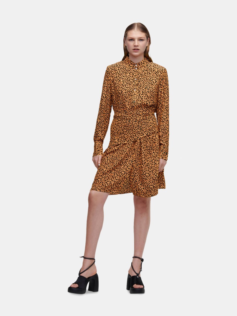 Vestido leopardo Karl Lagerfeld