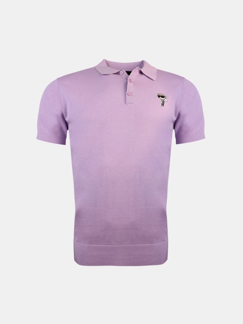 Polo de malha Karl Lagerfeld