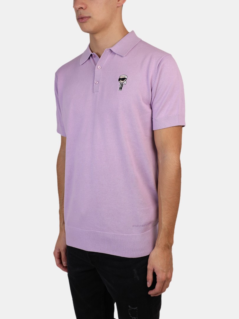 Polo de malha Karl Lagerfeld