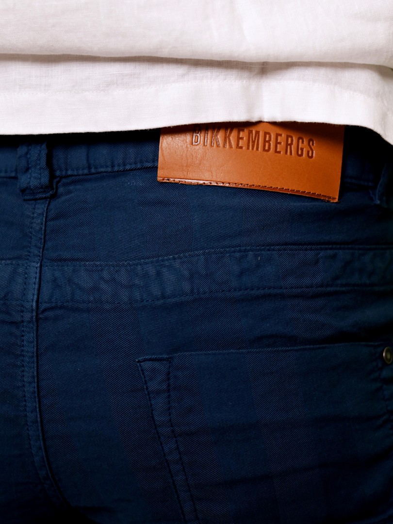 Cal��es de linho Bikkembergs