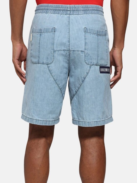 Calções de ganga Bikkembergs