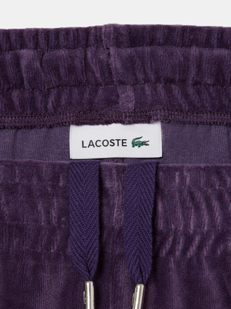 Cal�as de Fato de Treino Veludo Lacoste