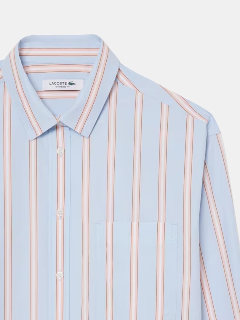 Camisa em Popelina de Algod�o Oversized