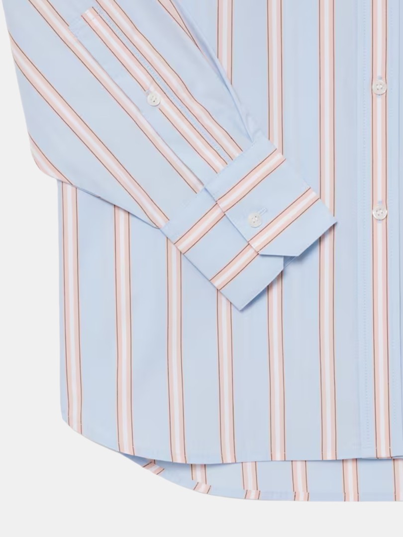 Camisa em Popelina de Algod�o Oversized