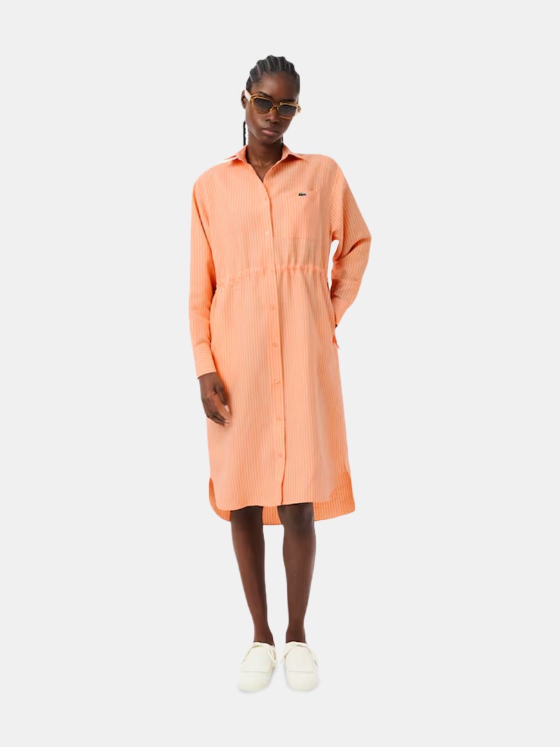 Vestido Camiseiro Lacoste