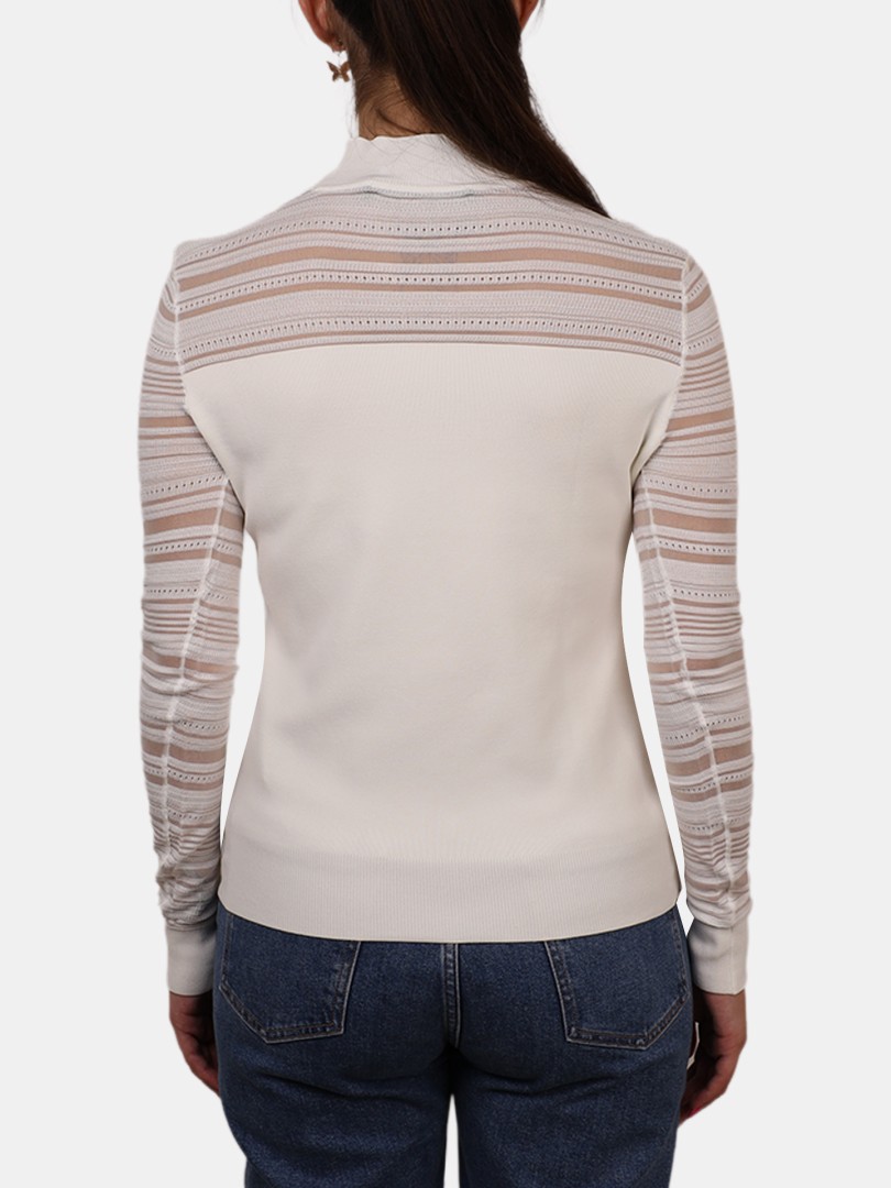 Blusa de gola alta Karl Lagerfeld
