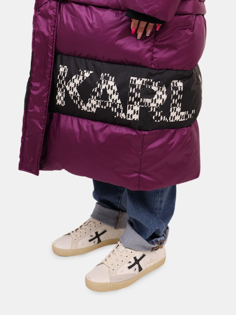 Blus�o acolchoado Karl Lagerfeld