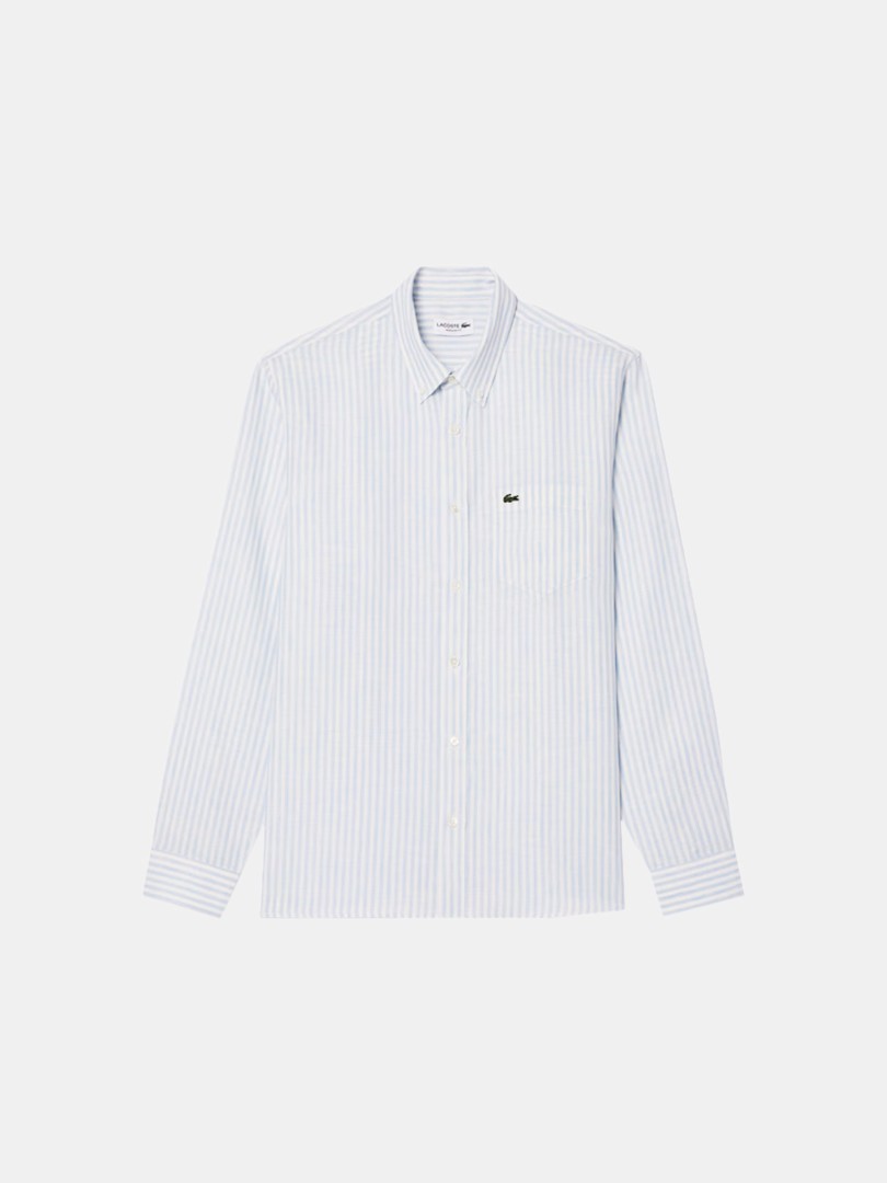 Camisa de Linho Lacoste
