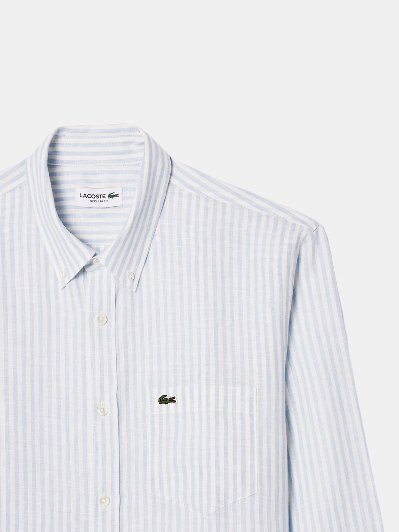 Camisa de Linho Lacoste