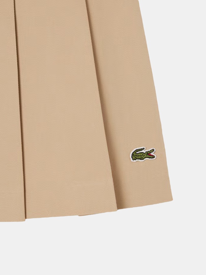 Saia Plissada Lacoste